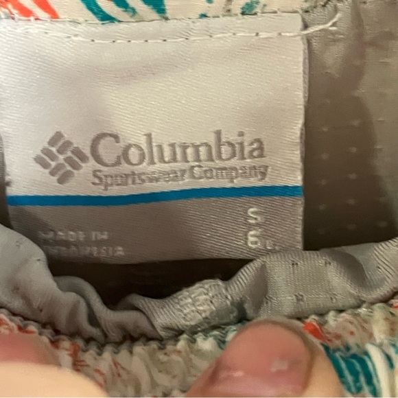 Columbia super slack tide hybrid water short tropical print men’s size small 6”L - Picture 7 of 7